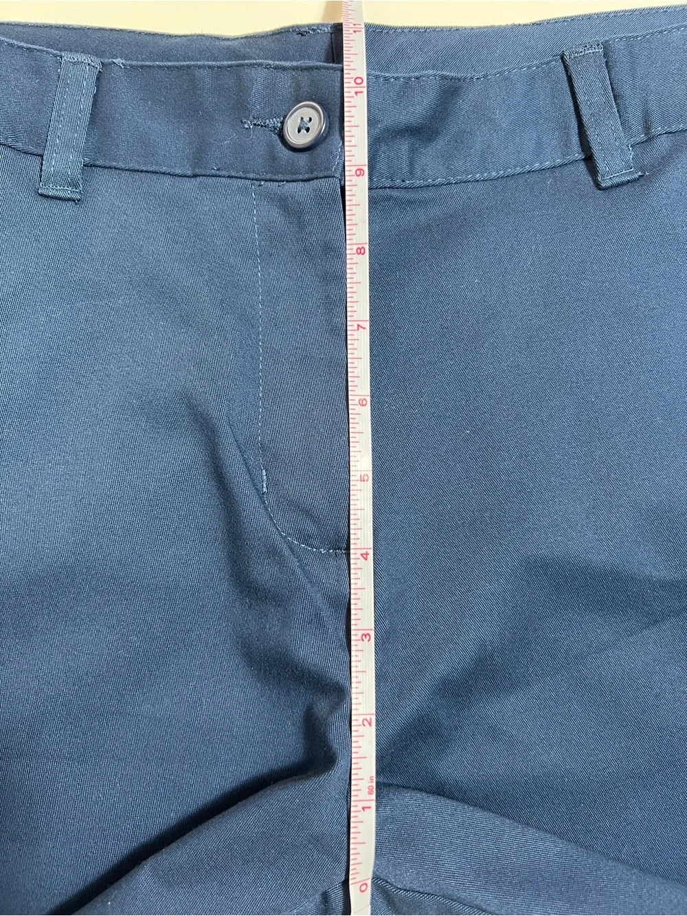 NWT Wonder Nation Girls 18 Plus Navy School Uniform Bermuda Shorts Stretch